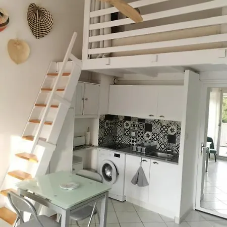 T2 Cabine, Mezzanine Pierre La 4oliv41 Apartmán Saint-Pierre-la-Mer (Aude)